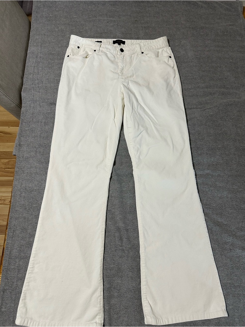 Talbots Off-White Corduroy Pants